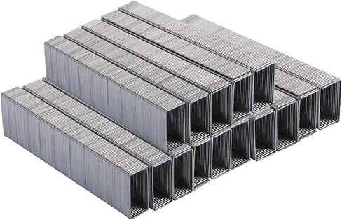SEAKOS 5 Pack of 5000 Count Standard Staples, 26/6, ¼" Leg Length, Chisel Point Tips, Jam Free Staples, Fits All Standard Desktop Office Staplers, Best Office Products.Silver. in Saudi Arabia