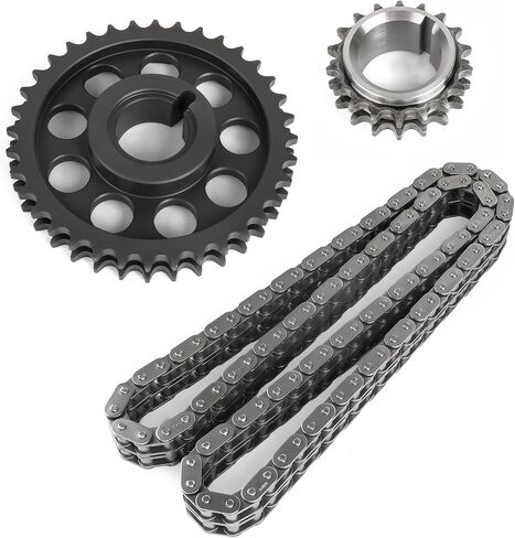 مجموعة سلسلة توقيت المحرك PUENGSI، مجموعة سلسلة التوقيت متوافقة مع 1974-1982 Toyota Carina Celica Corona Mark Hilux SOHC 8V 2.0L/2.2L استبدال # 1350638010 in Kuwait