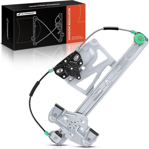 A-Premium Power Window Regulator Without Motor Replacement for Cadillac DeVille 2000-2005 Front Right Passenger Side in Saudi Arabia