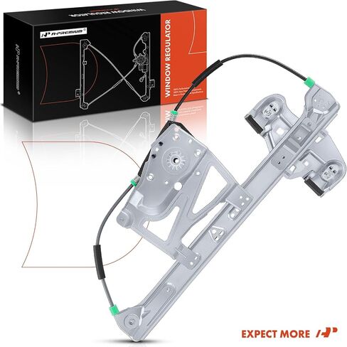 A-Premium Power Window Regulator Without Motor Replacement for Cadillac DeVille 2000-2005 Front Right Passenger Side in Saudi Arabia