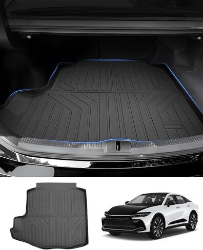 Powerty Cargo Mat Compatible for Chevrolet Traverse 2018-2023 Accessories All Weather Cargo Liner TPE Rear Trunk Mat in Saudi Arabia