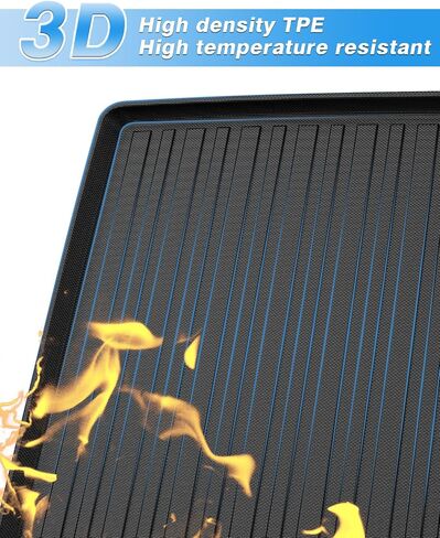 Powerty Cargo Mat Compatible for Chevrolet Traverse 2018-2023 Accessories All Weather Cargo Liner TPE Rear Trunk Mat in Saudi Arabia