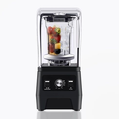 خلاط احترافي هادئ، خلاط تجاري للمخفوقات والعصائر مع غلاف صوت درع هادئ، خلاطات لتقليل الضوضاء للمطبخ مع وعاء سعة 56 أونصة in Kuwait