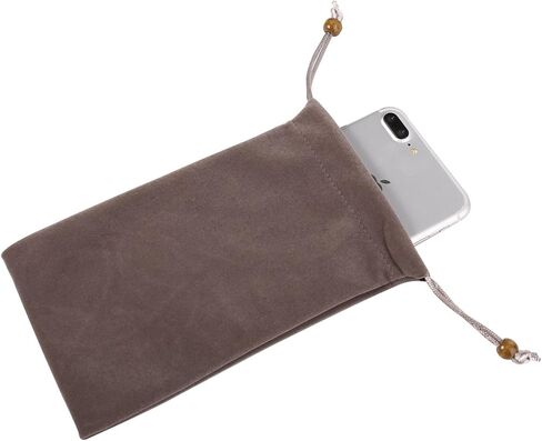 Universal Vertical Protective Sleeve Bag Pouch for Apple iPhone XR/XS Max / 8 Plus/Samsung Galaxy S9+ S8+ / A9 A8+ A8 A7 A6+ A6 / J4+ J6 J6+ J7 J8 / HTC U12 Life / U12+ (Black) in Saudi Arabia