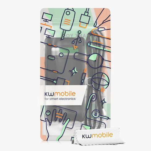 حافظة كروس kwmobile متوافقة مع حافظة Google Pixel 6 Pro - غطاء سيليكون TPU مع حزام - أزرق فاتح in Saudi Arabia