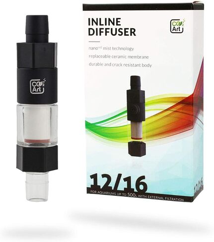 CO2 Art Inline CO2 Diffuser 12/16 mm with Hose Locks in Saudi Arabia
