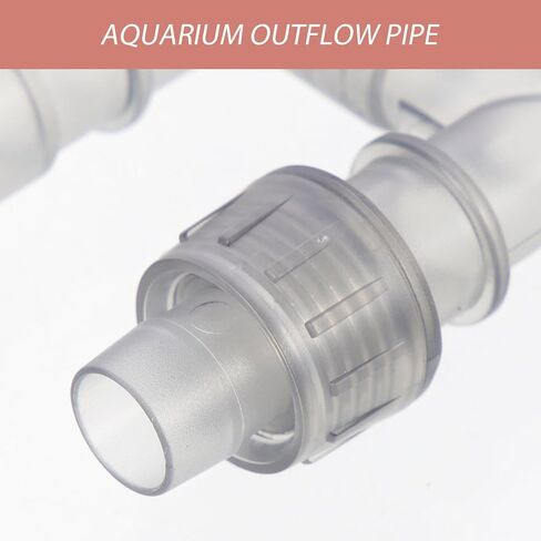 FRCOLOR 2 Sets Plumbing Fittings Tube for Fish Tank Aquarium Supply Intake Outflow Tube Replacement Fish Tank Tube Aquarium Outflow Fish Aquarium Accessories Hose Generator Abs in Saudi Arabia