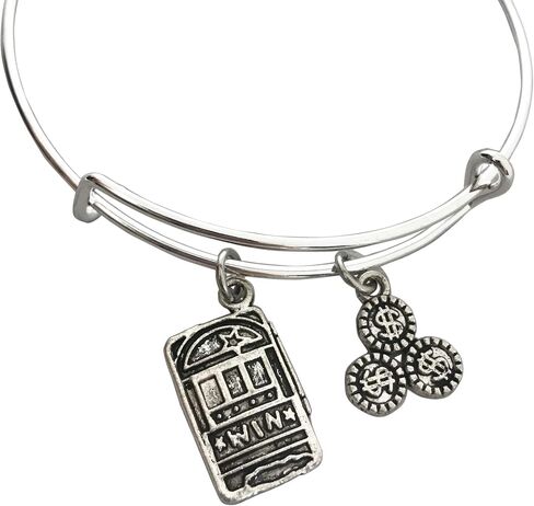Gambler Gifts for Women - Slot Machine Jewelry Bracelet in Saudi Arabia