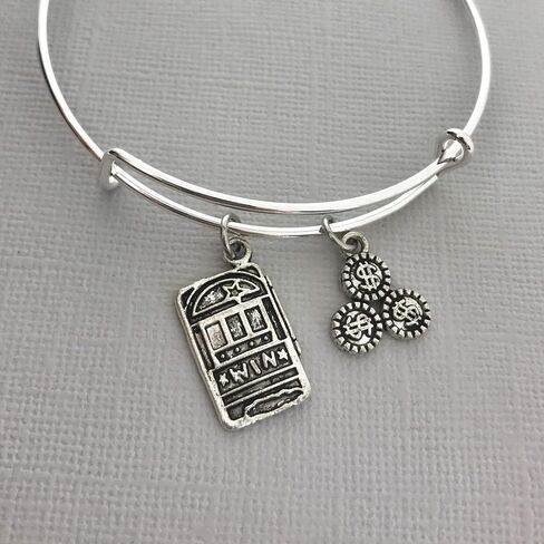 Gambler Gifts for Women - Slot Machine Jewelry Bracelet in Saudi Arabia