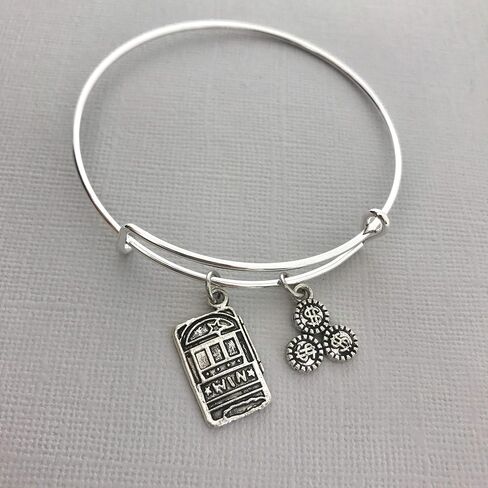 Gambler Gifts for Women - Slot Machine Jewelry Bracelet in Saudi Arabia