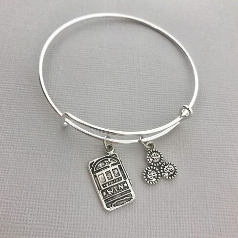 Gambler Gifts for Women - Slot Machine Jewelry Bracelet in Saudi Arabia