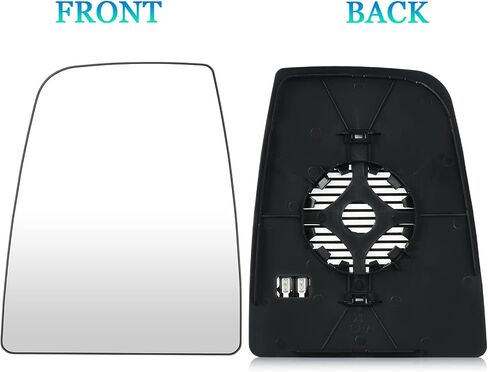 Youxmoto Passenger Right Side Mirror Glass, Fits For Ford Transit T150 T250 T350 2015 2016 2017 2018 2019 2021 2022 Heated Convex Mirror, With Backing Plate, Fits For CK4Z17K707D in Saudi Arabia