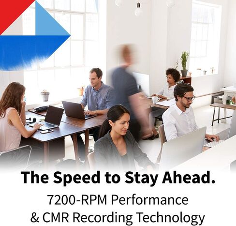 محرك الأقراص الصلبة الداخلي Toshiba N300 سعة 14 تيرابايت NAS مقاس 3.5 بوصة - CMR SATA 6 جيجابايت/ثانية 7200 دورة في الدقيقة وذاكرة تخزين مؤقت سعة 512 ميجابايت - HDWG51EXZSTA in Kuwait