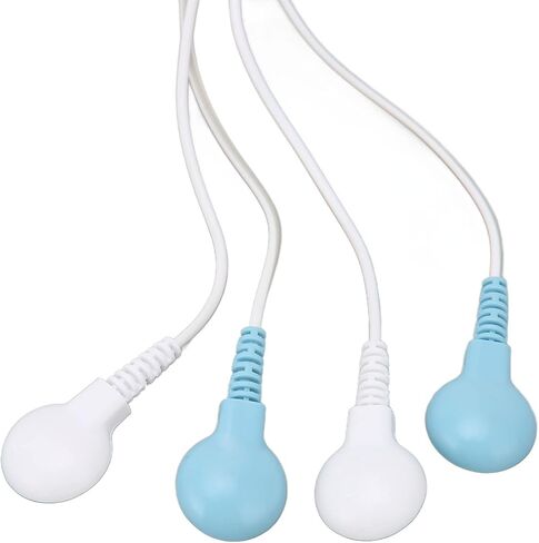 أسلاك القطب الكهربائي، 3.5 مم 4 في 1 أسلاك كبل بديلة للصدمات الكهربائية لآلة التدليك مشبك الأذن سلك توصيل محولات العشرات القياسية in Kuwait