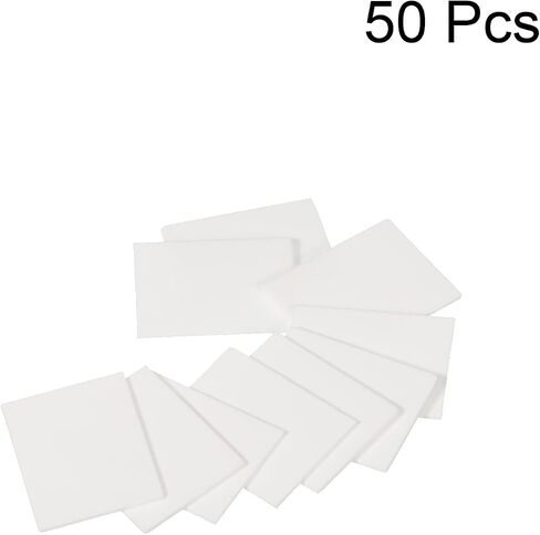 PATIKIL Alumina Ceramic Sheet Cooling Pad Insulating Sheet 50pcs High Hardness for MOS Transistor 22x17x0.65mm(0.87x0.67x0.03") in Saudi Arabia