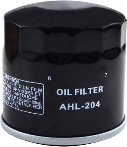 AHL 204 فلتر زيت لهوندا VT750C الظل 750 2008 2011 / VT750 C VT750C الظل ايرو 745 2004-2009 2012-2016 (1 قطعة) in Saudi Arabia