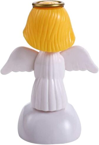 Solar Powered Dancing,Angel Solar Dancing Figures,Solar Powered Shaking Hand Doll,for Car Decoration Window Car Dashboard Decor Automotive Interior Accessorie in Saudi Arabia