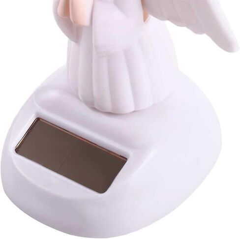 Solar Powered Dancing,Angel Solar Dancing Figures,Solar Powered Shaking Hand Doll,for Car Decoration Window Car Dashboard Decor Automotive Interior Accessorie in Saudi Arabia
