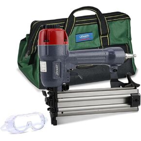 Brad Nailer, Electric Nail Gun with 2240pcs 18 GA Nails/Staples & Nail Puller, 2 in 1 Nail Gun Battery Powered with 20V 1 * 4.0A Battery for Home Improvement & Woodworking in Kuwait