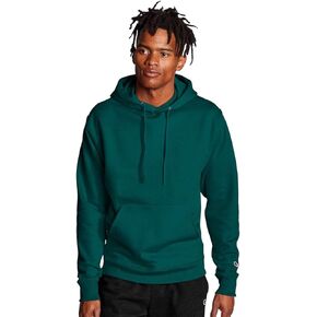 Champion Mens Powerblend Hooded Sweatshirt, L, Emerald Green in Saudi Arabia