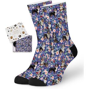 Dogs Socks for Women, Dog Lover Gifts for Women, Funny Novelty Soft Comfort Socks, Gift for Dog Mom in Kuwait