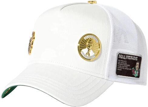 Red Monkey Designs Malverde Primero Primero 2025 New Limited Edition Trucker Snapback Hat Cap RM1535 in Saudi Arabia