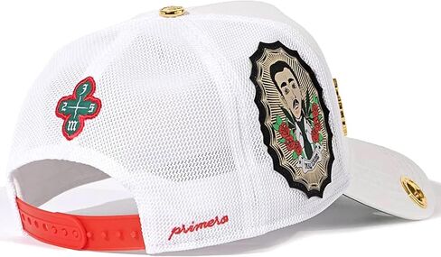 Red Monkey Designs Malverde Primero Primero 2025 New Limited Edition Trucker Snapback Hat Cap RM1535 in Saudi Arabia