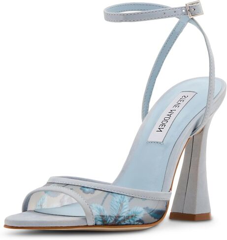 Steve Madden Women's Beki Heeled Sandal, Natural, 6 in Saudi Arabia