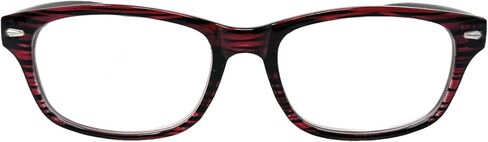 The Santorini Classic Retro Square Reading Glasses, Unisex Rectangular Readers with Spring Hinges in Saudi Arabia