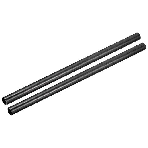 MECCANIXITY Carbon Fiber Tubes, 500mm x 20mm x 18mm 3K Hollow Carbon Wrapped Tubing Round Plain Weave Glossy Surface for Quadcopter Pack of 2 in Kuwait