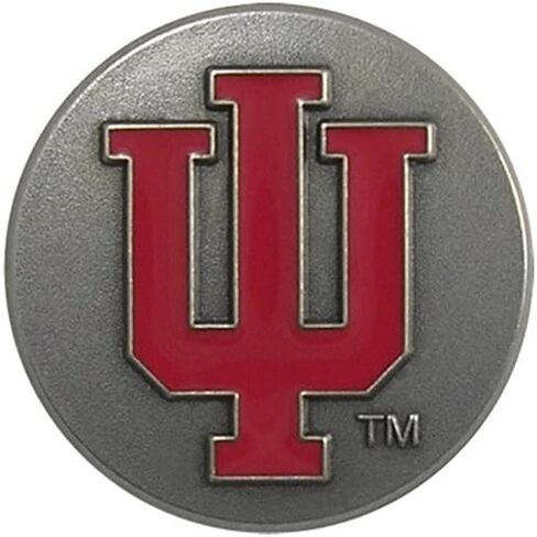 Indiana University Block IU Lapel Pin in Saudi Arabia