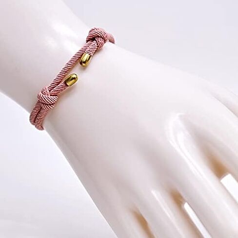 Braided Rope Bracelet for Men Women 1Pcs Nautical Beach Surf Bracelets Gifts Set for Sports, Handmade Woven String Bracelets with Adjustable Knot in Saudi Arabia