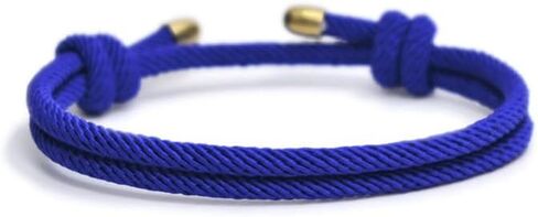 Braided Rope Bracelet for Men Women 1Pcs Nautical Beach Surf Bracelets Gifts Set for Sports, Handmade Woven String Bracelets with Adjustable Knot in Saudi Arabia