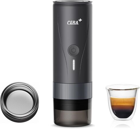 CERA+ Coffee Maker المحمولة متينة إيفا القوية المحمولة مناسبة للسفر والمكاتب ورحلات التخييم in Kuwait