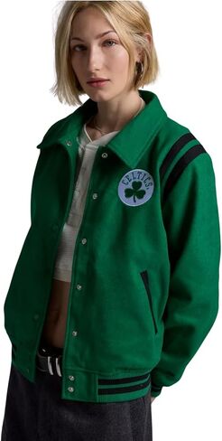 New Era NBA Women's Collared Varsity Jacket in Saudi Arabia