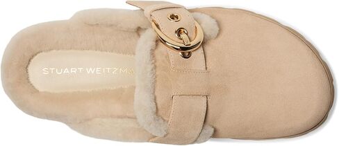 Stuart Weitzman Womens Chrystie Shearling Mule in Saudi Arabia