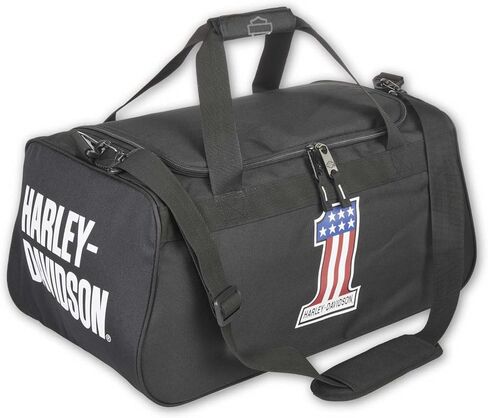 حقيبة دفل رياضية بشعار Harley-Davidson #1 RWB مع حزام - أسود 99418-NUMBER1 in Saudi Arabia