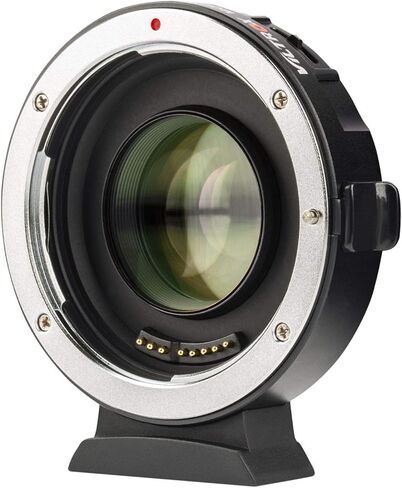 MFT-Mount Lens Adapter EF-M2 Pro AF 0.71x Speed-Booster Compatible for Canon EF Lens to M4/3 Camera GH4 GH5 GF8 GF9 GX8 GX85 G6 G7 E-M5 E-M10 E-PL7 E-PL8 E-P5 Pen-F in Saudi Arabia