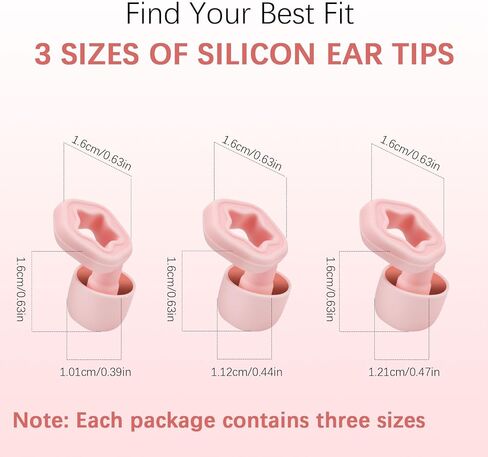 in-Ear Earplugs for Sleeping,Noise Reduction Soft Silicone Ear Plugs,Hearing Protection Reusable Earplugs for Sleeping, Noise Sensitivity, Deep Focus, Work, Travel in Saudi Arabia