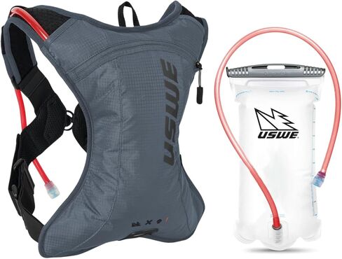 USWE Outlander XC Hydration Pack, Running, Hiking Hydration Backpack with Water Bladder (1.5L/50oz), Hydropack for Men & Women, Backpack Gear & Equipment for Cycling, MTB in Kuwait