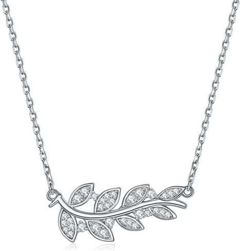 14K Gold Full Diamond Leaf Ring Wheat Necklace Earrings Set, Women's Luxury Three-Piece Jewelry Set, Elegant Nature-Inspired Design in Saudi Arabia