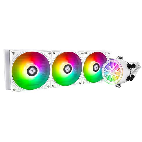 Thermalright Aqua Elite 360 V6 ARGB Black AIO CPU Cooler, ARGB PWM Cooler Fans with 2000RPM, for Intel Lga1150/1151/1155/1156/1200/2011/1700/1851, AMD: AM4/AM5, Case 360mm AIO Radiator in Kuwait