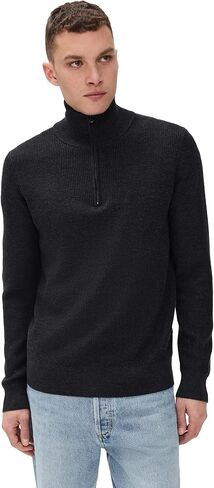 rag & bone Men's Joel Merino Half Zip Pullover in Saudi Arabia