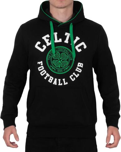 Celtic FC Mens Hoody Fleece Graphic OFFICIAL Soccer Gift in Saudi Arabia