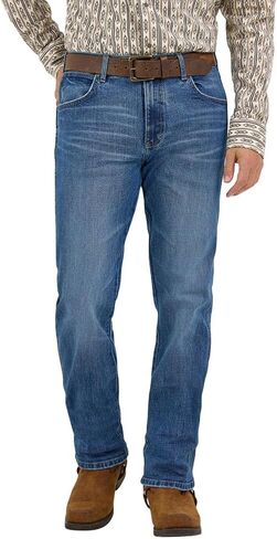 Wrangler Western Mens Retro Slim Straight HO 25 30x32 in Saudi Arabia