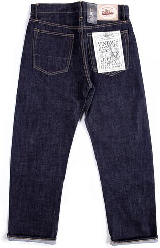 Red Tornado Vintage Men's Jeans Relaxed Fit Straight Leg 14oz Selvedge Jean Denim Pants Loose Fit Hight Rise Men Jeans in Saudi Arabia