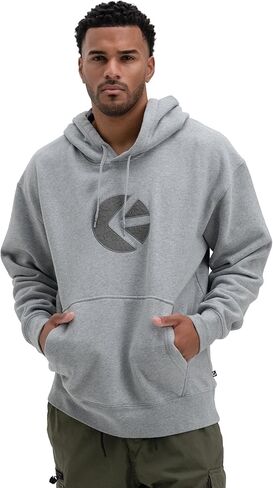 Ethika Men's Lifestyle Hoodie | Icon -Dark Heather- in Saudi Arabia