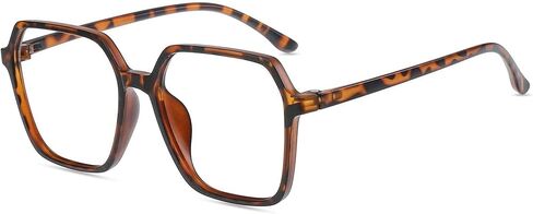Firmoo Blue Light Blocking Glasses for Women/Men, Oversized Square Frame Computer Glasses for Screen, YC1291 in Saudi Arabia