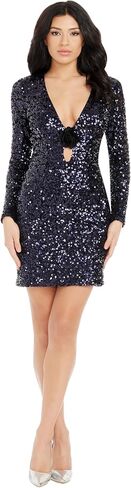 Dress the Population Women's Tula A-line Mini Dress in Saudi Arabia