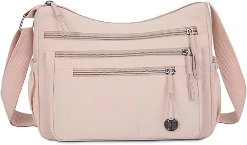 The Shoulder Bag,Nylon Crossbody Bag,Multi-layer Large Capacity Casual Waterproof,Women's Fashionable Crossbody Bag in Saudi Arabia